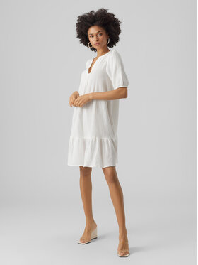 Vero Moda Vero Moda Hétköznapi ruha Natali 10279682 Fehér Regular Fit