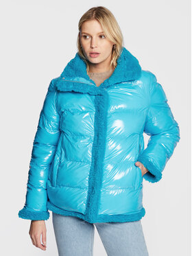 REPLAY Replay Kurtka zimowa W7737.000.10304 Błękitny Regular Fit