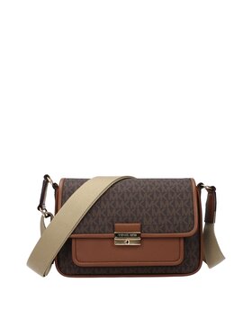 Michael Kors Michael Kors Torebka Brown Fabric Crossbody Brązowy