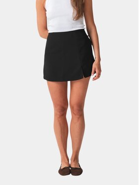 TeeShoppen TeeShoppen Spódnica 'Basic Collection' Czarny Regular Fit