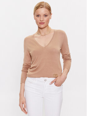 Liu Jo Liu Jo Pulover WF3127 MA18F Bež Regular Fit