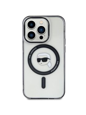 KARL LAGERFELD KARL LAGERFELD Etui na telefon iPhone 15 Plus Przezroczysty