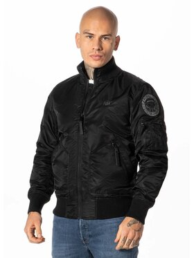 PITBULL PITBULL Kurtka przejściowa Kurtka Czarny Regular Fit
