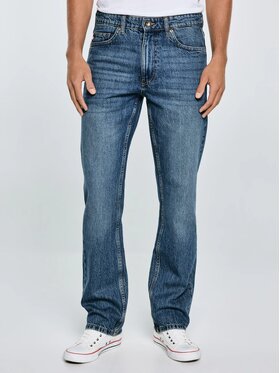 BIG STAR BIG STAR Jeansy COLT_334_190 Niebieski Straight Leg