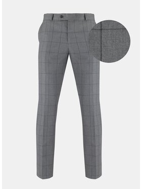 Pako Lorente Pako Lorente Spodnie garniturowe PPLM9-6G-235 Szary Slim Fit