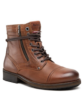 Pepe Jeans Pepe Jeans Kozaki Melting High PMS50206 Brązowy