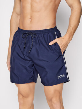 Boss Boss Szorty kąpielowe 50408118 Granatowy Regular Fit
