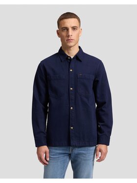 Lee Lee Koszula CAROLINA OVERSHIRT Niebieski Relaxed Fit