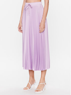 Marella Marella Faltenrock James 2331010235 Violett Regular Fit