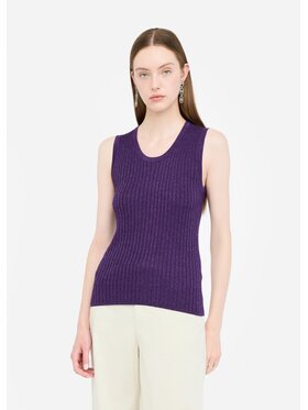 Liu Jo Liu Jo Sweter MF5502MS46JA4369 Fioletowy Regular Fit