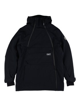 Colourwear Colourwear Kurtka narciarska Kurtka narciarska męska Colourwear Foil Anorak Czarny Relaxed Fit