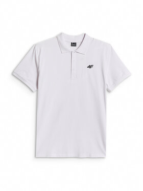 4F 4F Polo NOS Biały Regular Fit