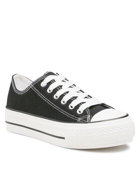 Jenny Fairy Jenny Fairy Sneakers aus Stoff WS160701-02ECO Schwarz
