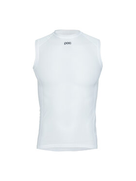 POC POC Koszulka rowerowa Essential Layer Vest Biały Active Fit