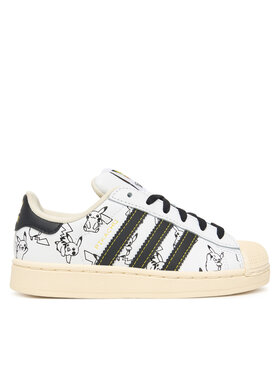 adidas adidas Tenisice Pokemon Superstar II KJ5612 Bijela