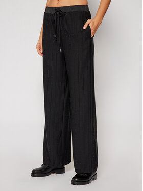 Guess Guess Hlače W0BB85 WDEL0 Crna Regular Fit