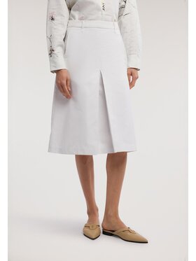 Trussardi Trussardi Gonna midi 1184A200672N021 Bianco Regular Fit