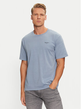 Pepe Jeans Pepe Jeans Tricou Jacko PM508664 Albastru Regular Fit