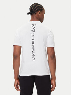 EA7 Emporio Armani EA7 Emporio Armani Marškinėliai 7M000567 AF10375 M0003 Balta Regular Fit