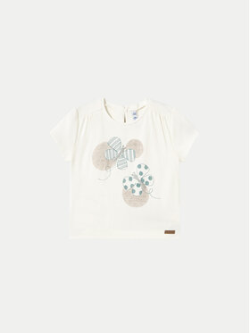 Mayoral Mayoral T-Shirt 1043 Écru Regular Fit