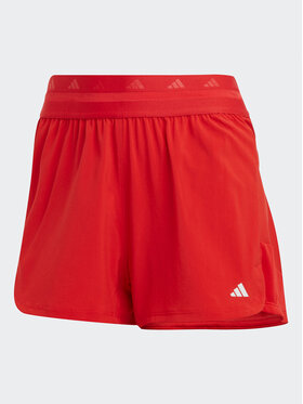 adidas adidas Športne kratke hlače Training Hyperglam Pacer Shorts HZ5848 Rdeča Regular Fit
