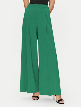 Simona Corsellini Simona Corsellini Панталони тип палацо P25CPPA01001 Зелен Wide Leg