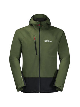 Jack Wolfskin Jack Wolfskin Kurtka przejściowa Jack Wolfskin Eagle Peak 2l Jkt M Zielony Regular Fit