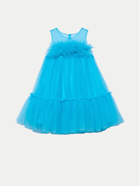 Abel & Lula Abel & Lula Elegantes Kleid 5051 Türkisfarben Regular Fit