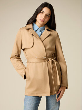 Oltre Oltre Cappotto invernale 0014R000508N002 Crema Slim Fit