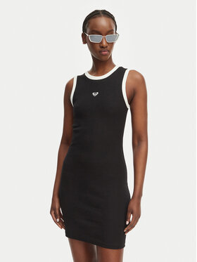 Roxy Roxy Vsakodnevna obleka Iconic Days ERJKD03547 Črna Slim Fit