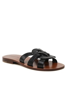Coach Coach Klapki Issa Leather Sandal CI222 Czarny