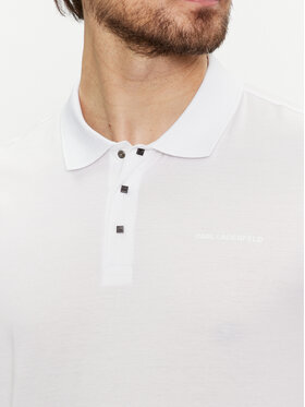 KARL LAGERFELD Polo 745000 542200 Bijela Regular Fit