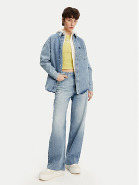 Τζιν πουκάμισο Calvin Klein Jeans