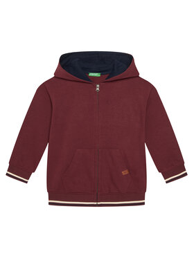 United Colors Of Benetton United Colors Of Benetton Mikina 32N4C505B Bordó Regular Fit