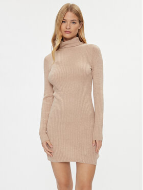 JDY JDY Strickkleid 15297773 Beige Bodycon Fit