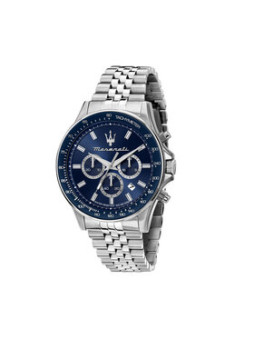 Maserati Maserati Ročna ura Sfida Chronograph R8873640025 Srebrna