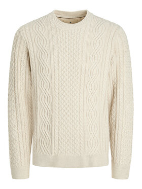 Jack&Jones Jack&Jones Džemper Blusean 12283486 Bež Regular Fit