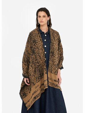 Liu Jo Liu Jo Poncho 2F5032T0300S19E1 Marrone Regular Fit