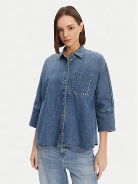 ONLY ONLY cămașă de blugi Grace 15338585 Albastru Loose Fit