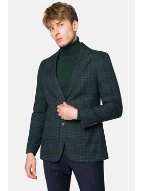 Lancerto Lancerto Marynarka Rochefort MA131223000004 Zielony Slim Fit