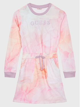 Guess Guess Úpletové šaty J3RK10 KA6R3 Ružová Regular Fit