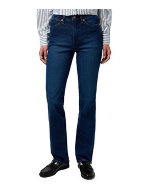 Wrangler Wrangler Jeansy 112371174 Granatowy Straight Fit