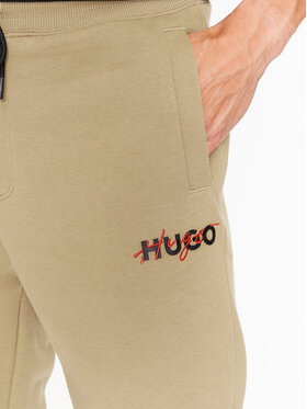 Hugo Donji Dio Trenerke Drokko 50494571 Smeđa Relaxed Fit