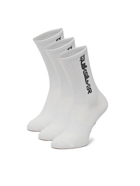 Quiksilver Quiksilver Dlouhé ponožky AS_QUIKSILVER_100W_SS25 (3-PACK) Bílá