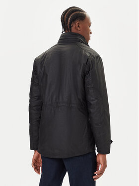 Barbour Barbour Kurtka przejściowa Sapper MWX0020BK71 Czarny Regular Fit
