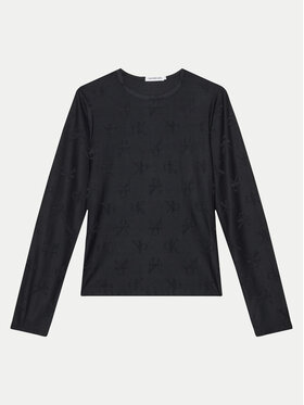 Calvin Klein Jeans Calvin Klein Jeans Блузка IG0IG02536 Чорний Slim Fit
