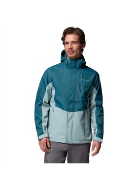 Columbia Columbia Kurtka przeciwdeszczowa Pouring Adventure III Jacket 2117171429 Niebieski Regular Fit
