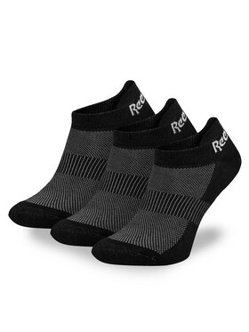 Reebok Reebok Набір 3 пар низьких шкарпеток unisex R0356P-SS24 (3-pack) Чорний