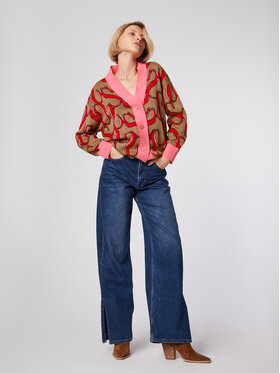 Simple Simple Kardigan SWD514-02 Hnd Relaxed Fit