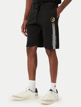 Beverly Hills Polo Club Beverly Hills Polo Club Pantaloni scurți sport M6603B-HR Negru Regular Fit